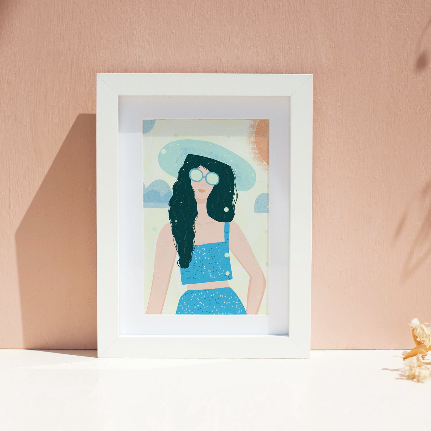 Sunny Days Girl Print