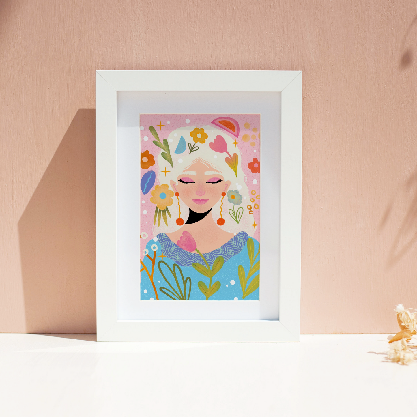 Flower Girl Print