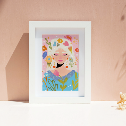 Flower Girl Print
