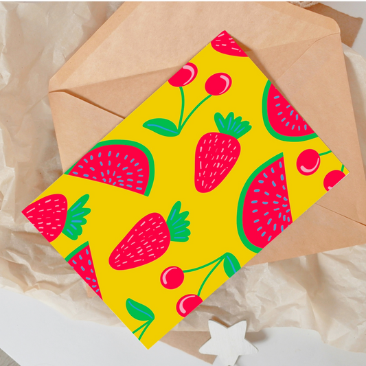 Summer Fruit Card
