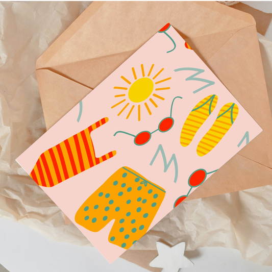 Summer Time Card