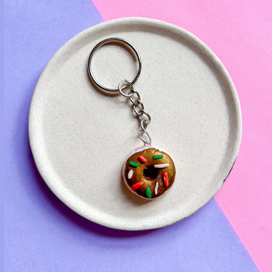 Donut Keychain