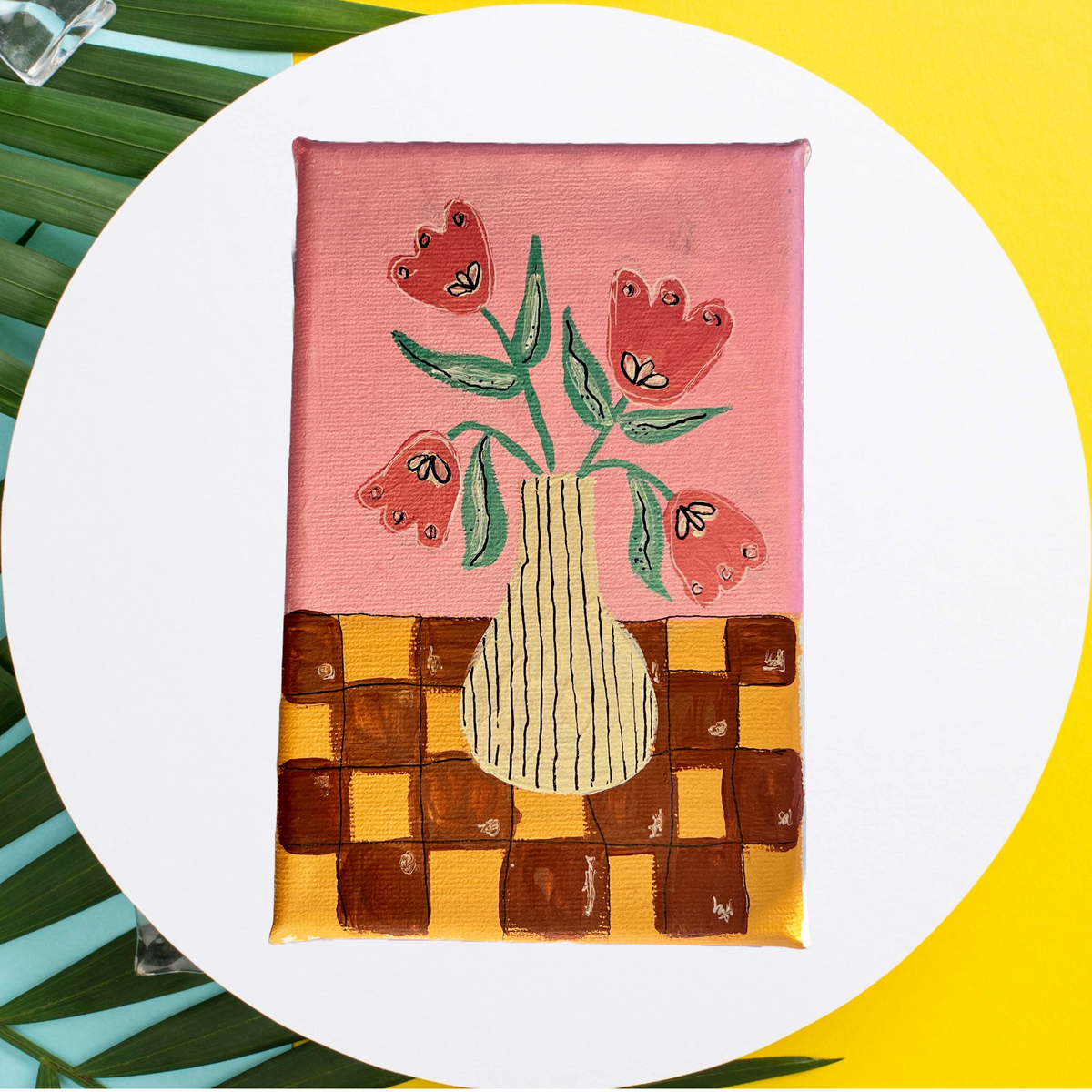 Flower Vase Painting