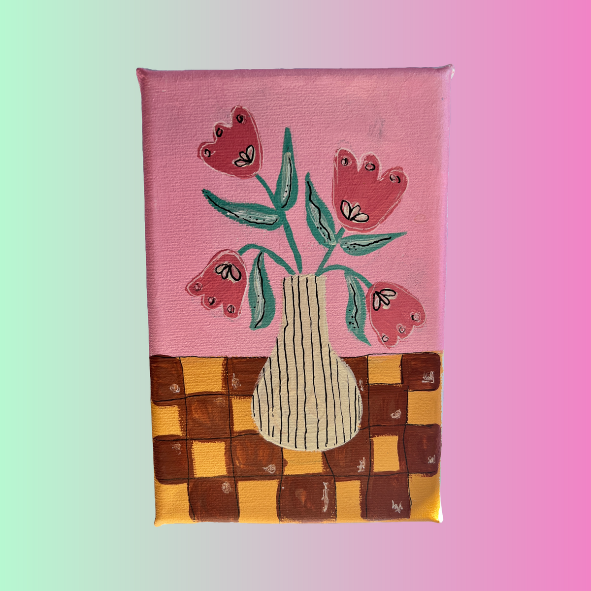 Flower Vase Painting