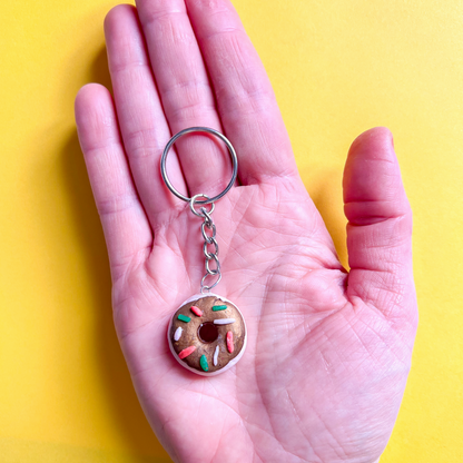 Donut Keychain