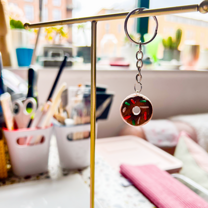 Donut Keychain