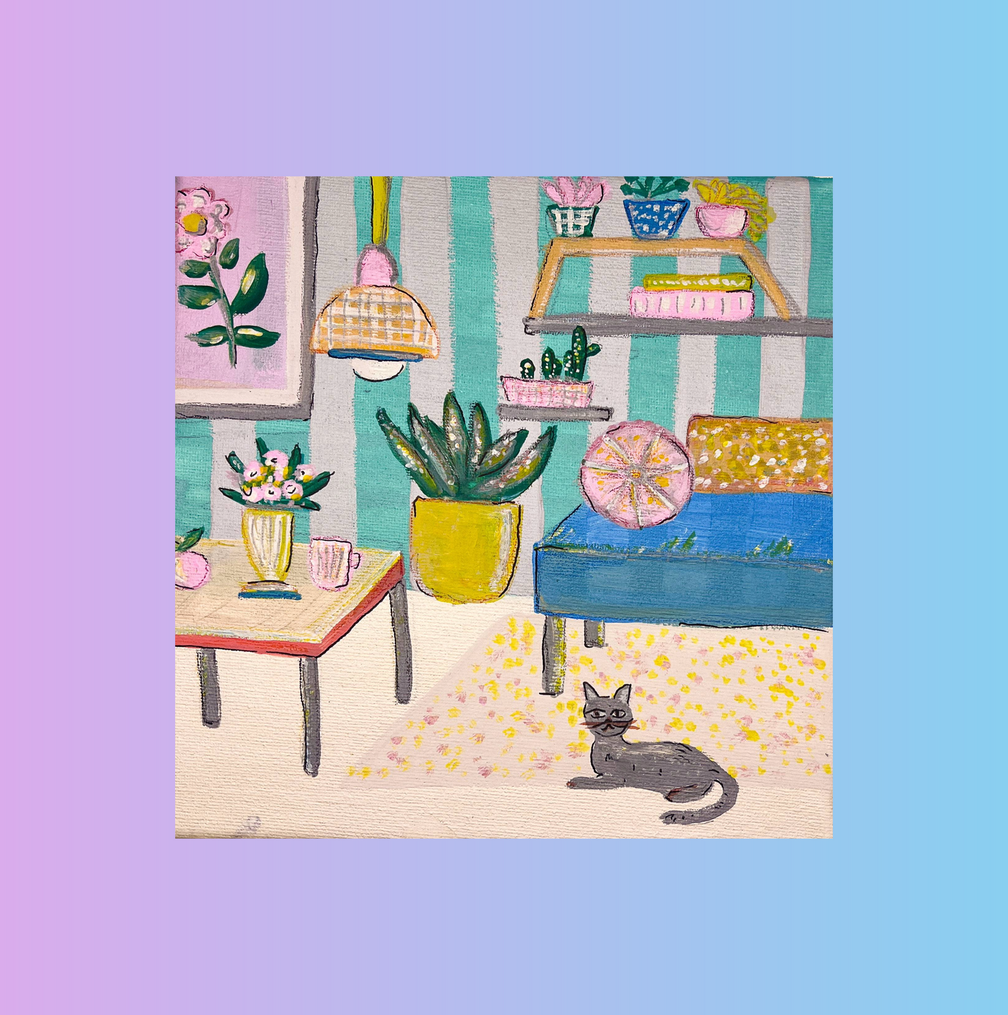 Cosy Living Room Painting