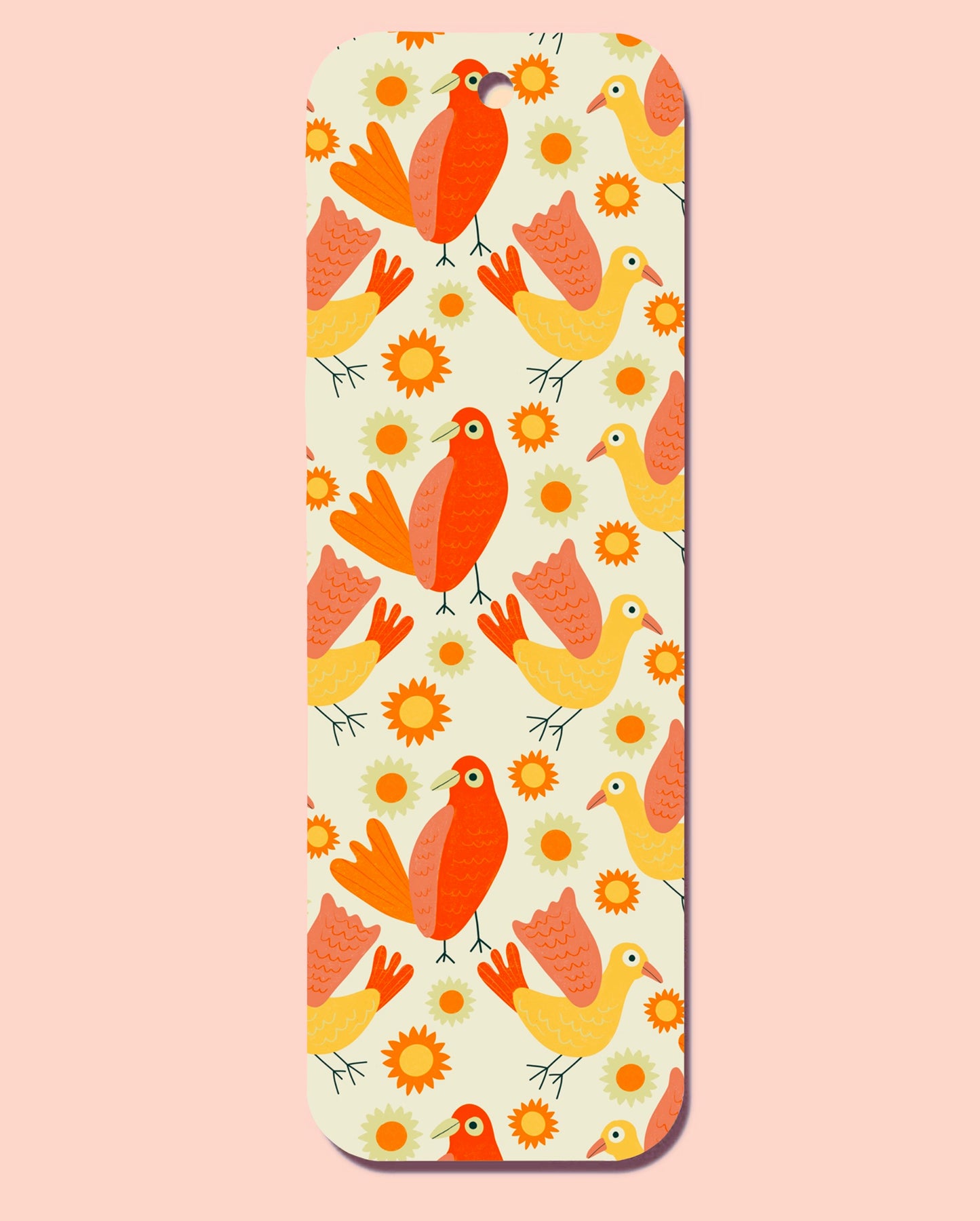 Bird Pattern Bookmark