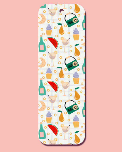 Picnic Party Pattern Bookmark